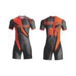 Custom-designed fully sublimated football kits – digital printing, French-style jerseys with custom names