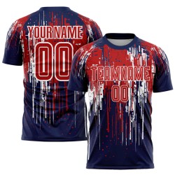 Wholesale unisex football kits – latest short-sleeve jerseys with custom names, sublimation technology inspired by France
