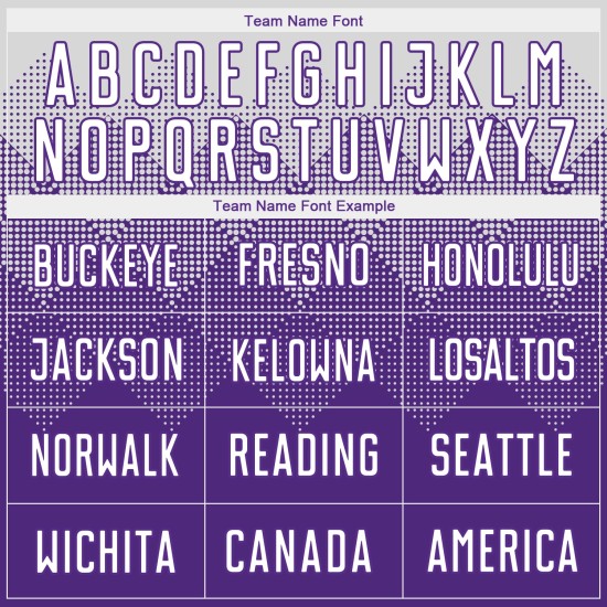 Sublimation Uniform Custom Soccer Jersey White Purple